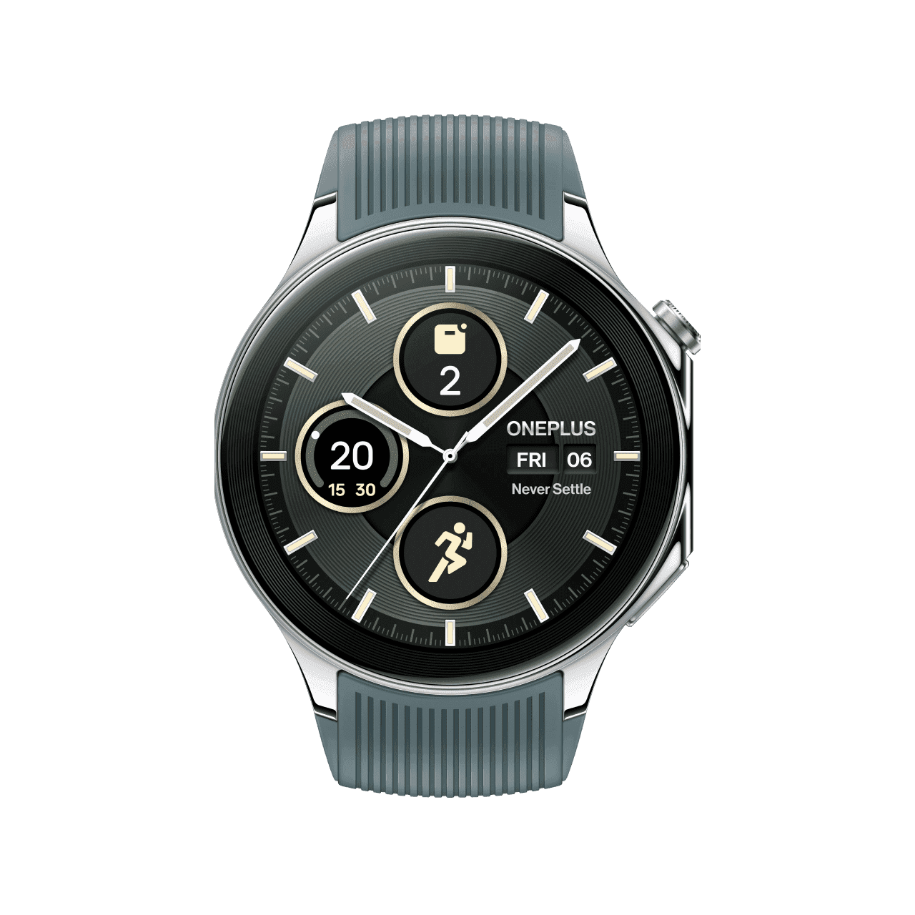 OnePlus Watch 2 OPWWE231 Radiant Steel EU