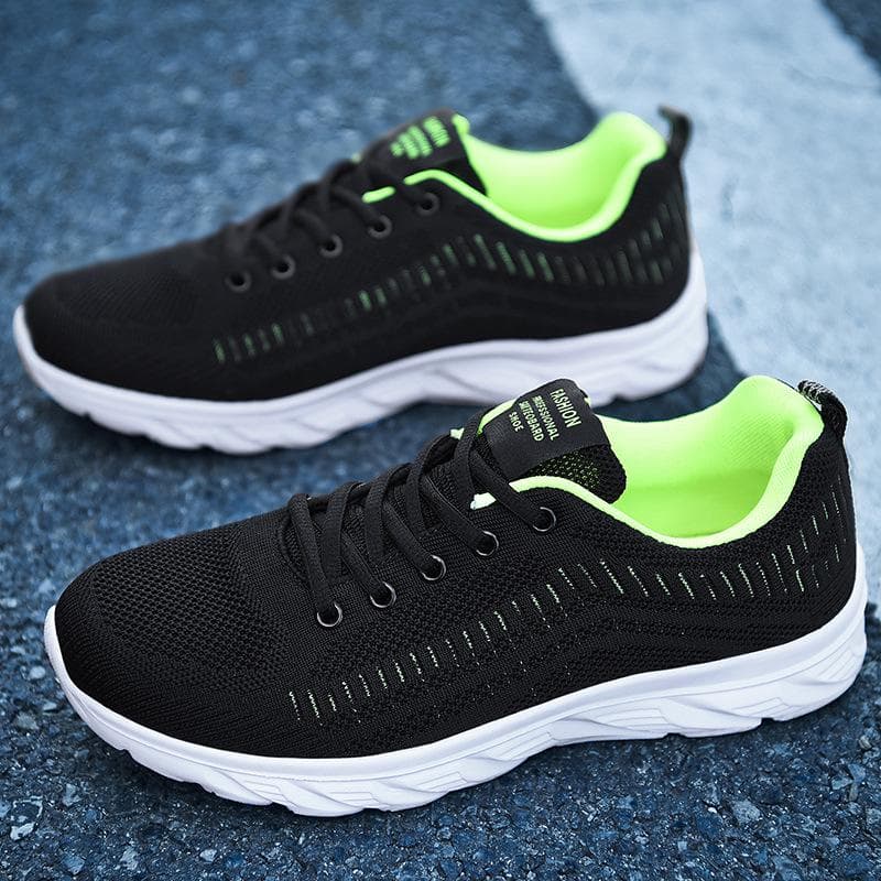 Men's Breathable Mesh Running Shoes - Lightweight, Non-slip, Soft Sole, Shock Absorption, Summer 2025 Collection cm