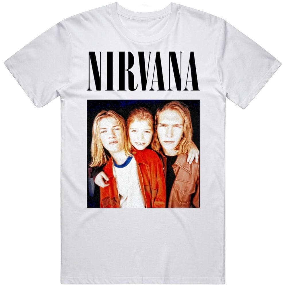 Funny Nirvana Hanson Mashup 90's Pop Punk Band Fan V2 Unisex T-Shirt cm