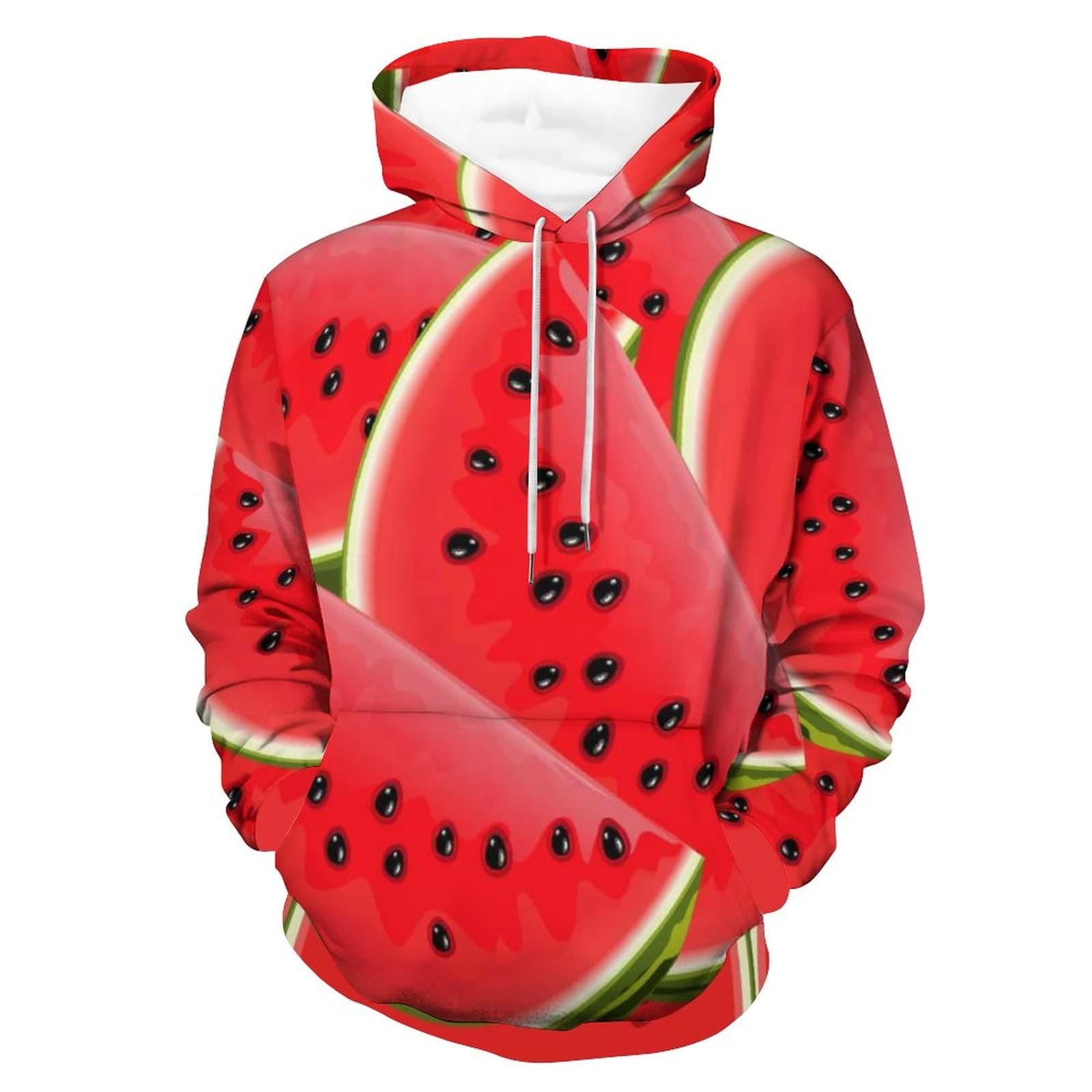 New Watermelon Hoodies Kiwi Fruit 3D Print Men Women Streetwear Hooded Sweatshirts Oversized Pullovers Kids Tops Unisex Clothing cm