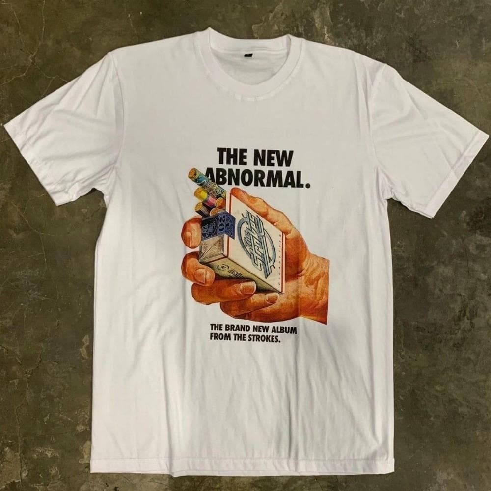 Vintage The Strokes The New Abnormal T-Shirt Size S to 5XL NE143 Unisex T-Shirt cm
