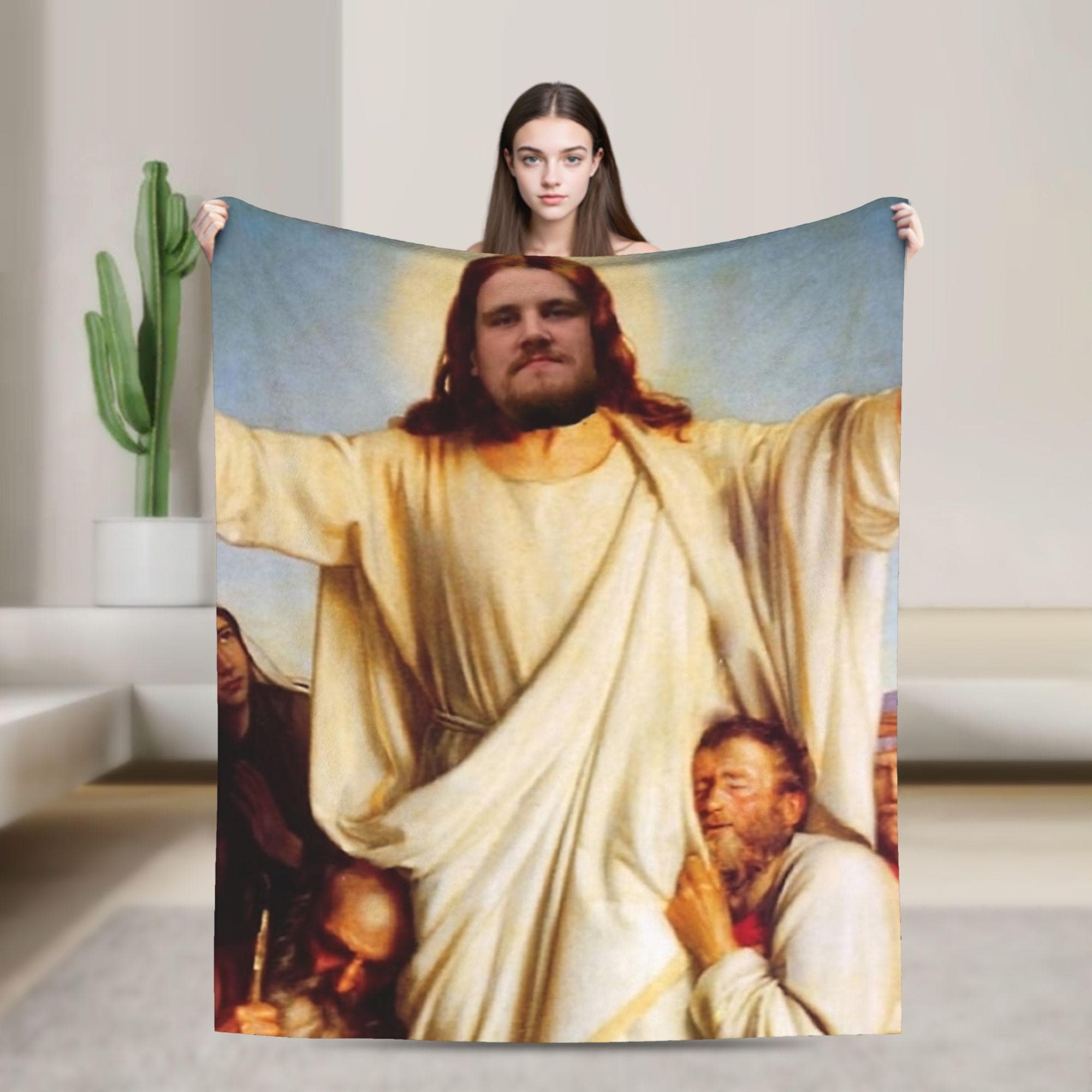Dragon Lord Rainer Winkler Holy Lord Coral Fleece Plush Throw Blankets  Blankets for Bed Bedroom Super Soft Quilt,
