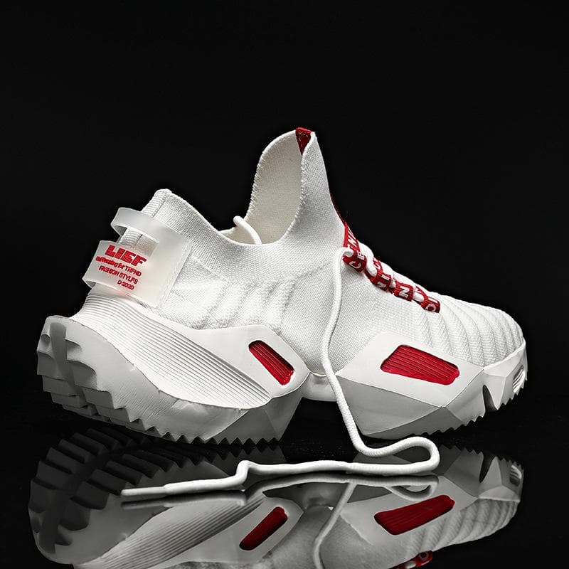 Running Shoes Large Size Fashion Sneakers Breathable Shock Absorbing Wear Resistant Running Shoes Sports Shoes cm