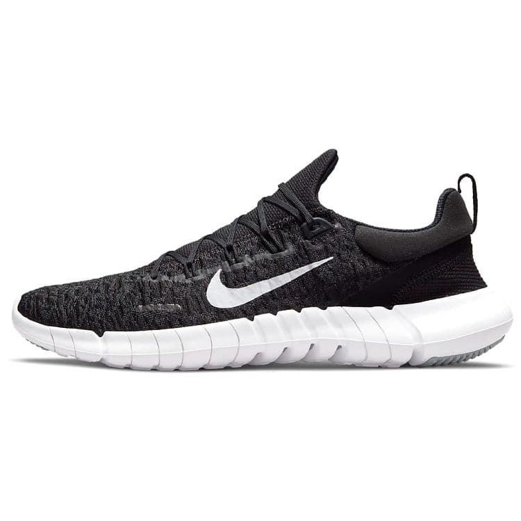 Nike Free Run 5.0 Black White Men Sneakers Dark-Smoke-Grey CZ1884-001 cm
