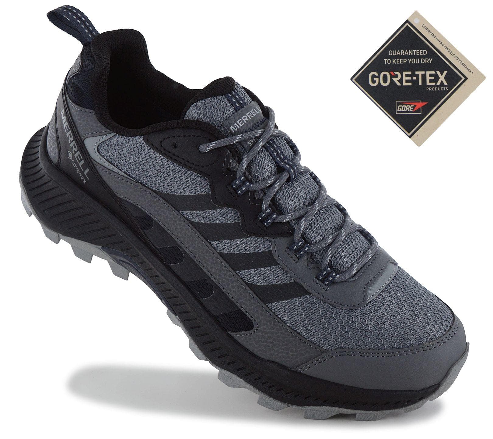 Merrell Speed Strike 2 GTX GORE-TEX - Men's Hiking Shoes Grey J037829 ORIGINAL 43.5 gray