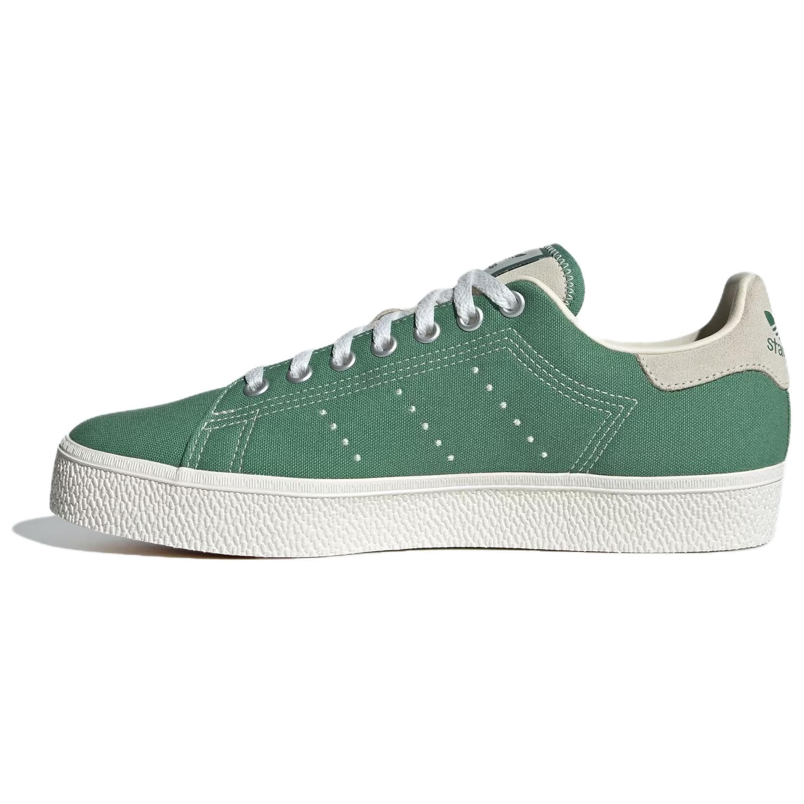 Adidas Originals Stan Smith Cs Casual Comfortable Non-Slip Shock Absorbing Low-Top Skate Shoes Unisex Sneakers Green White IF8853 cm