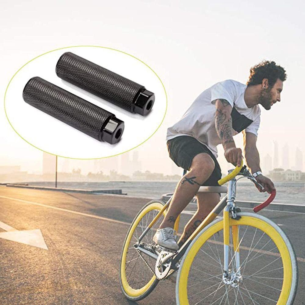 Cycling Rear Pegs BMX Pegs Stunt Pegs Bike Pegs Bicycle Axle Pedal Bike Foot Pegs Bike Lead Foot purple