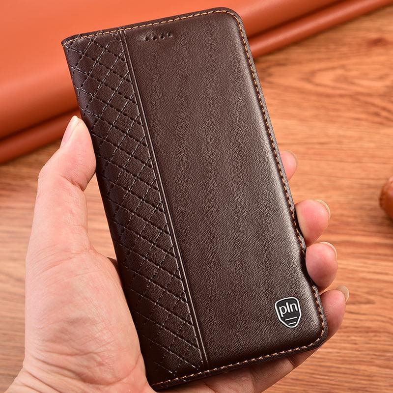 Business Genuine Flip Leather Case for IPhone 17 Pro Max 11 12 13 14 15 16 Pro Max 16 Plus Wallet Phone Cover Cases beige
