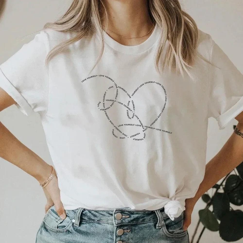 Love Yourself Bangtan T-Shirt Love Yourself Era Shirt Jhope Shirt Namjoon Shirt Jimin Shirt Jungkook Tee Army Friend Gift cm