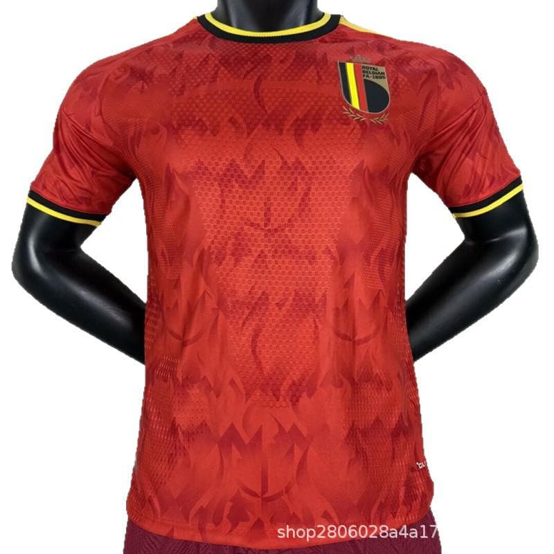 Belgium National Team Slim Fit Breathable Home & Away Player Version Jersey cm
