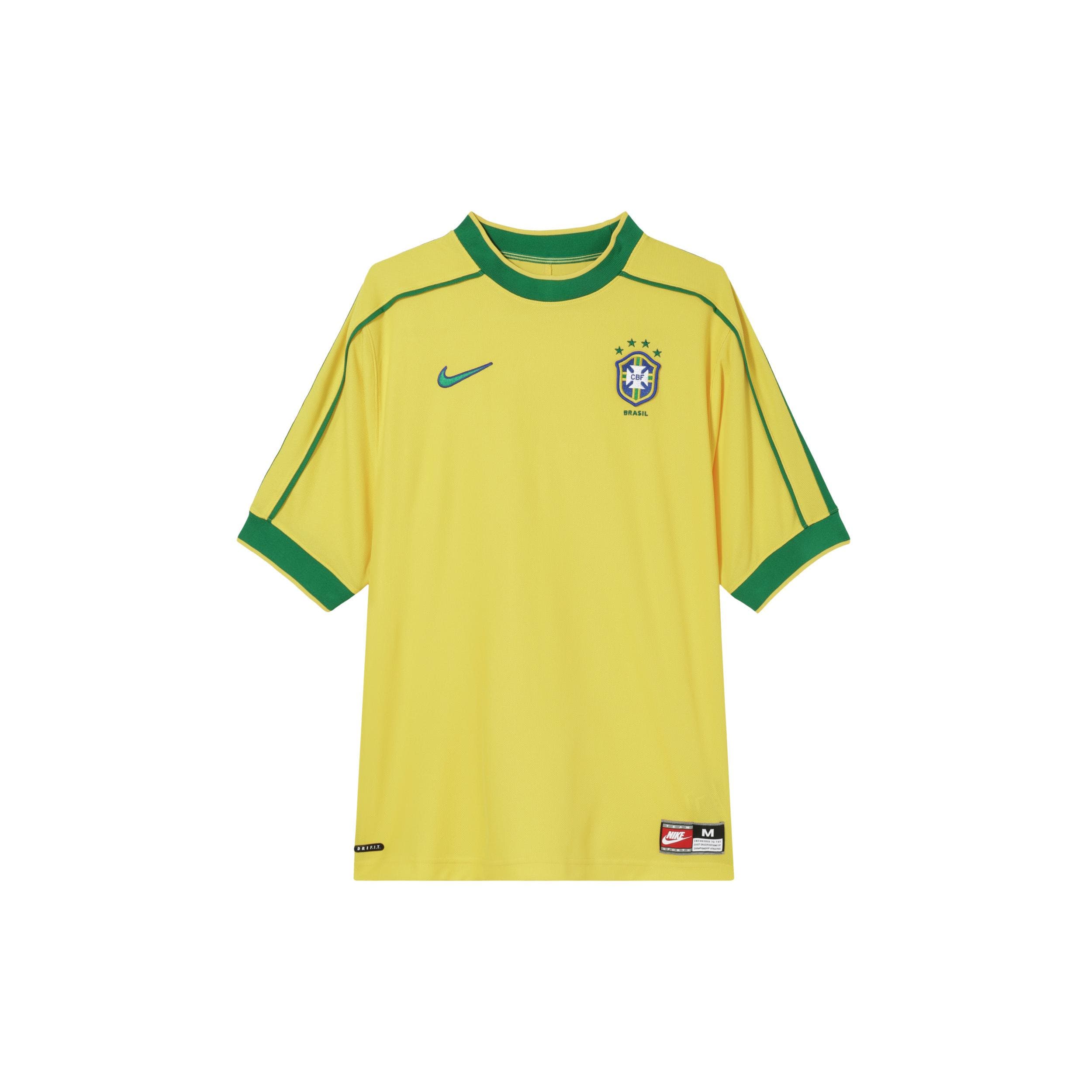 Nike Brazil 1998 Reissue Soccer Replica Jersey FZ6682-741 cm