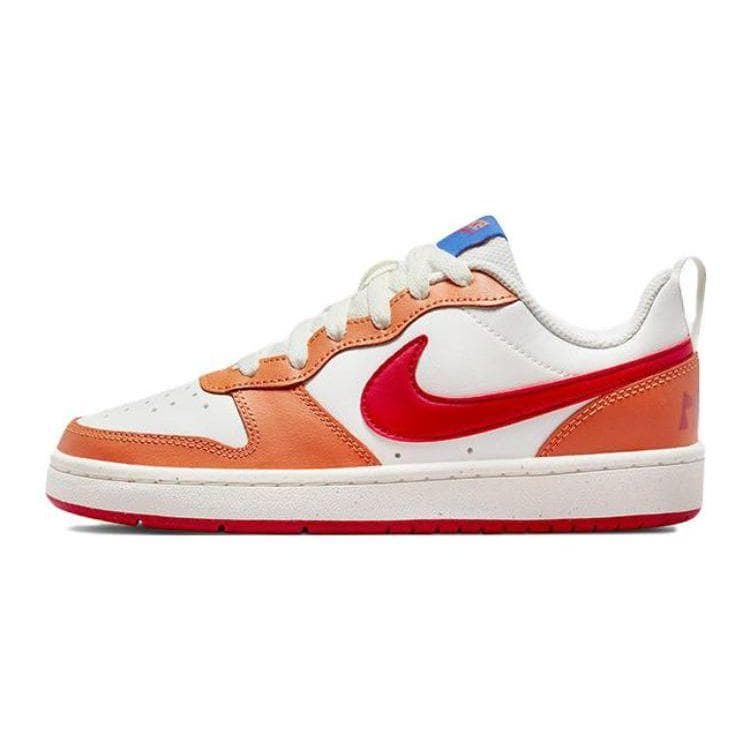 Nike Court Borough Low 2 GS Hot Curry Kids Sneakers Orange Sail Game-Royal BQ5448-119 cm
