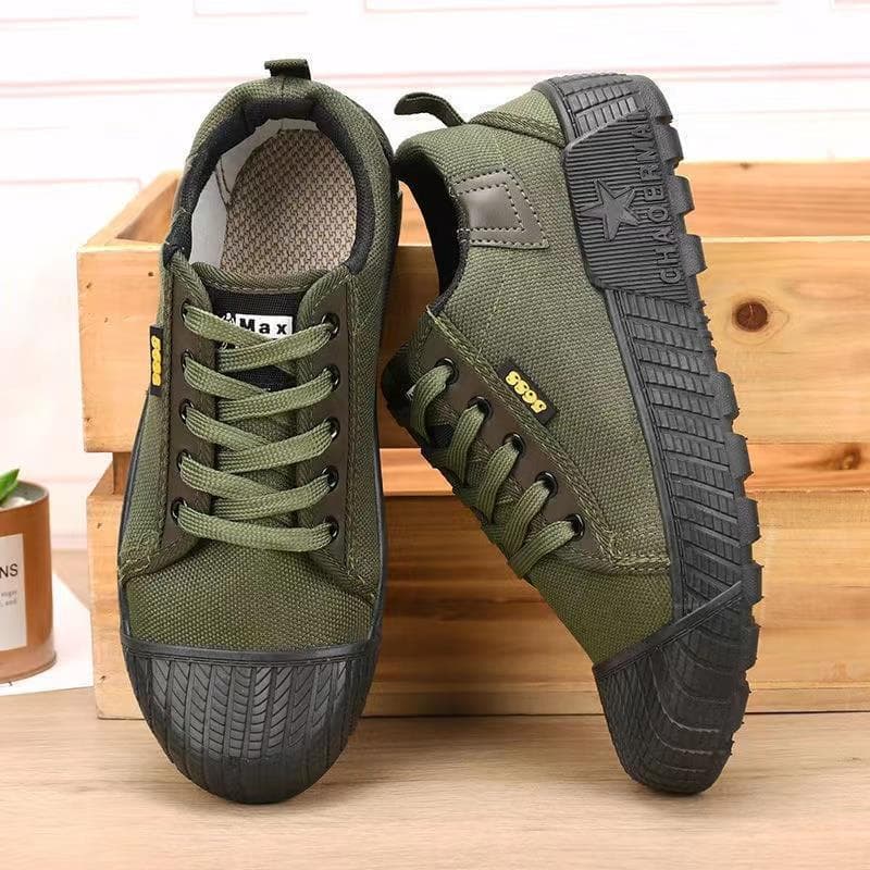 High-quality Men's and Women's Wear-resistant Labor Protection Release Shoes Breathable Construction Site Anti-skid Shoes cm black