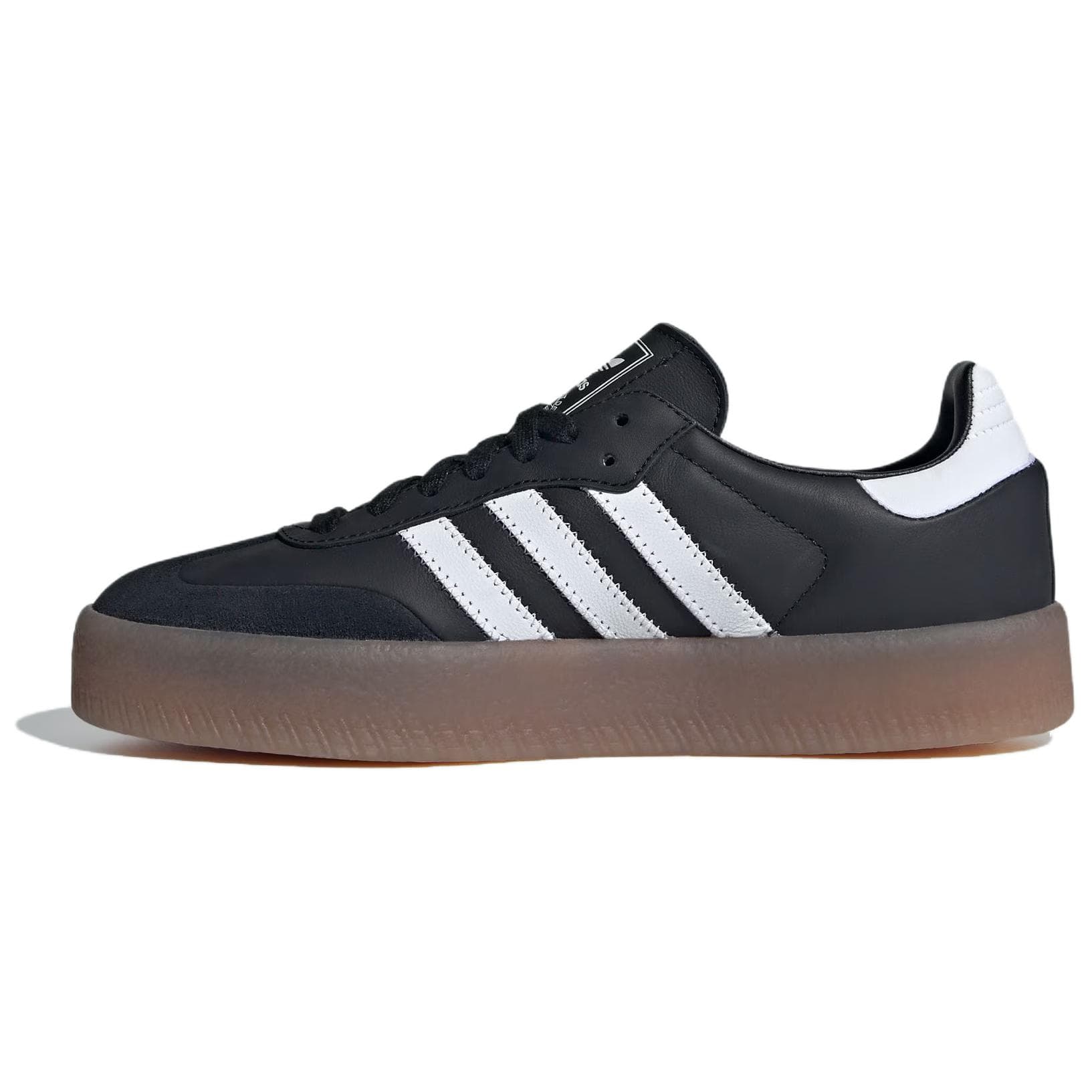 adidas  Sambae Black White Gum Women Sneakers Core-Black Cloud-White Gold-Metallic JI1350 cm