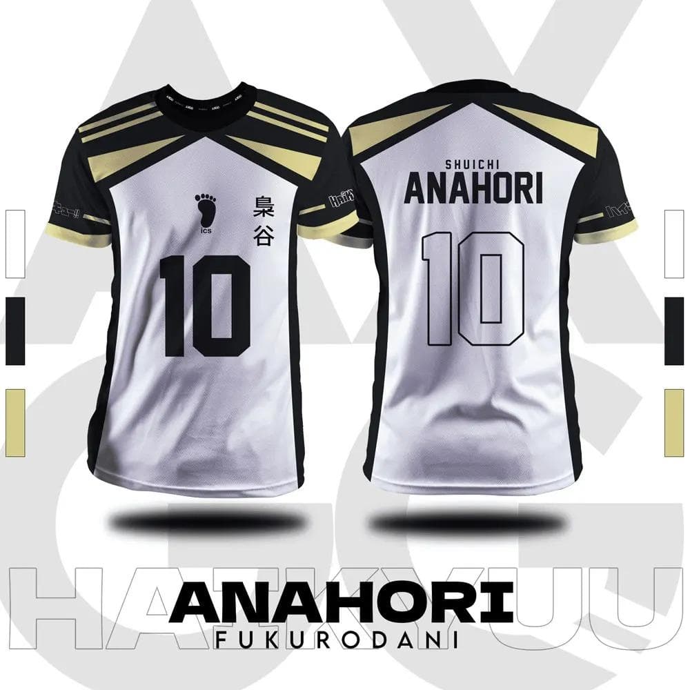 Haikyuu Fukurodani Cartoon Anime Cosplay Men Jersey Summer Short Sleeve Children Unisex Tee Top 2024 New Fashion Women T-shirt cm