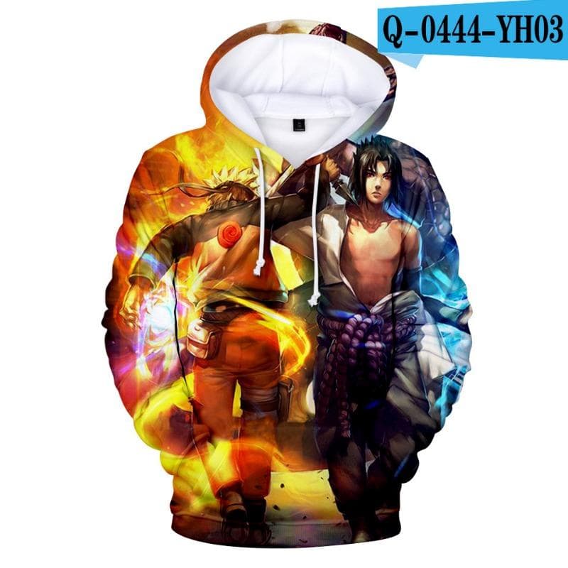 Naruto Sweatshirt Fourth And Sixth Generation 2024 Japanese 3D Hooded Hoodie For Men Women Children cm