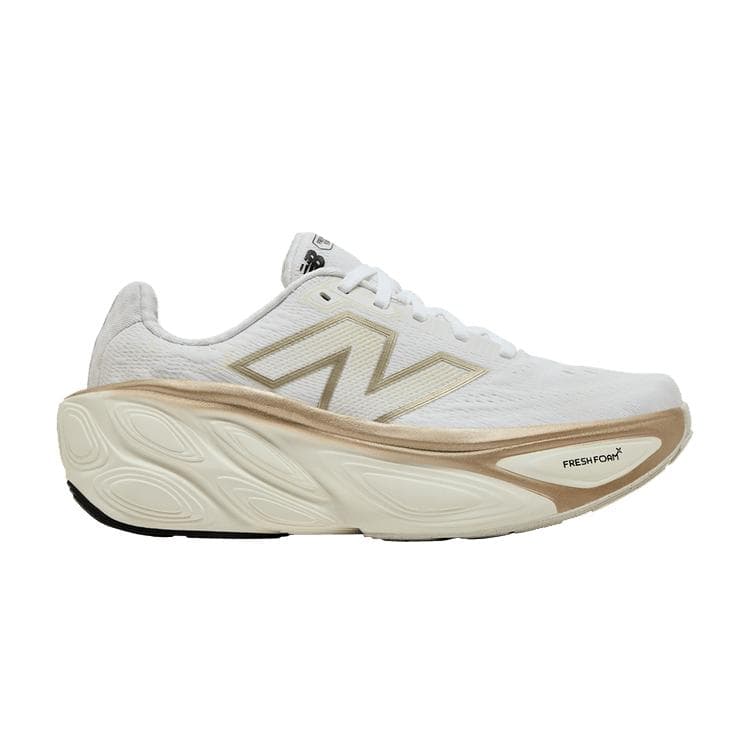 New Balance Fresh Foam X More v5 White Sea Salt Light Gold Metallic (W cm