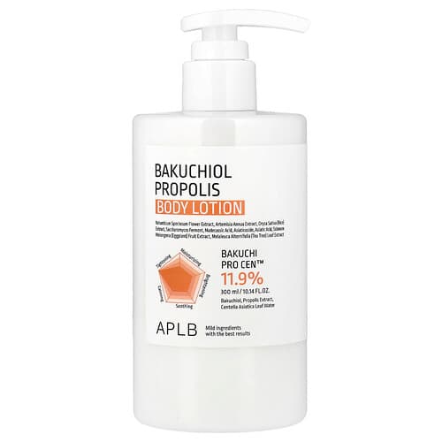 APLB, Bakuchiol Propolis Body Lotion, 10.14 fl oz (300 ml)