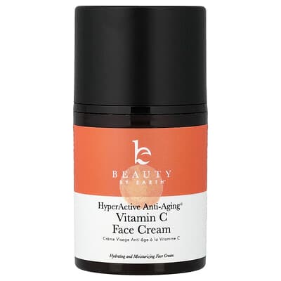 Beauty By Earth, HyperActive Anti-Aging®, Vitamin C Face Cream, 1.58 fl oz (45 g)