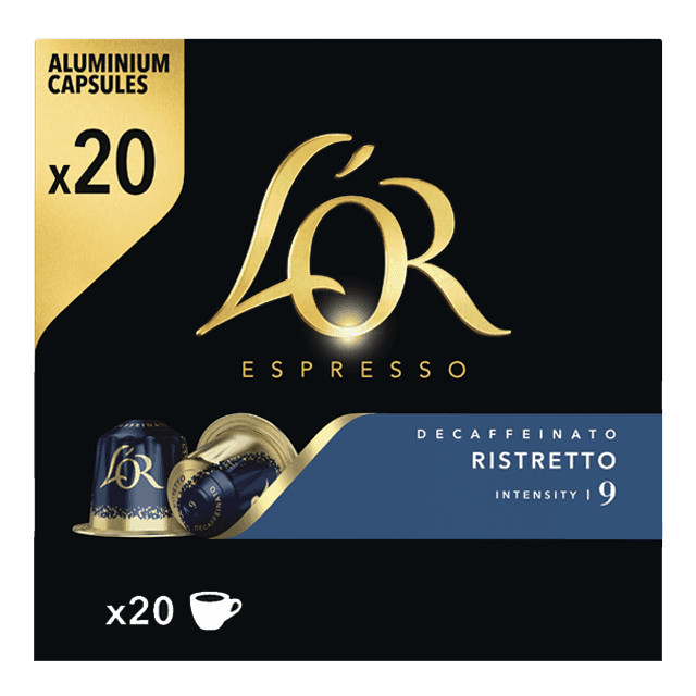 Ristretto Decaffeinato - 20 Coffee Capsules