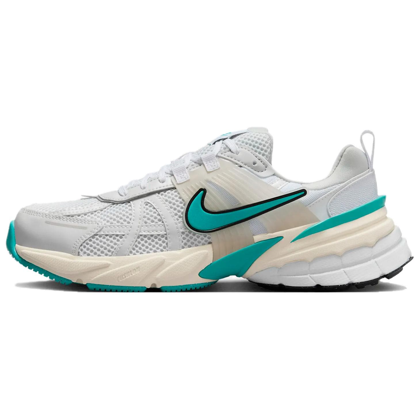 Nike V2K Run White Dusty Cactus Women Sneakers Coconut-Milk Summit-White FD0736-105 cm