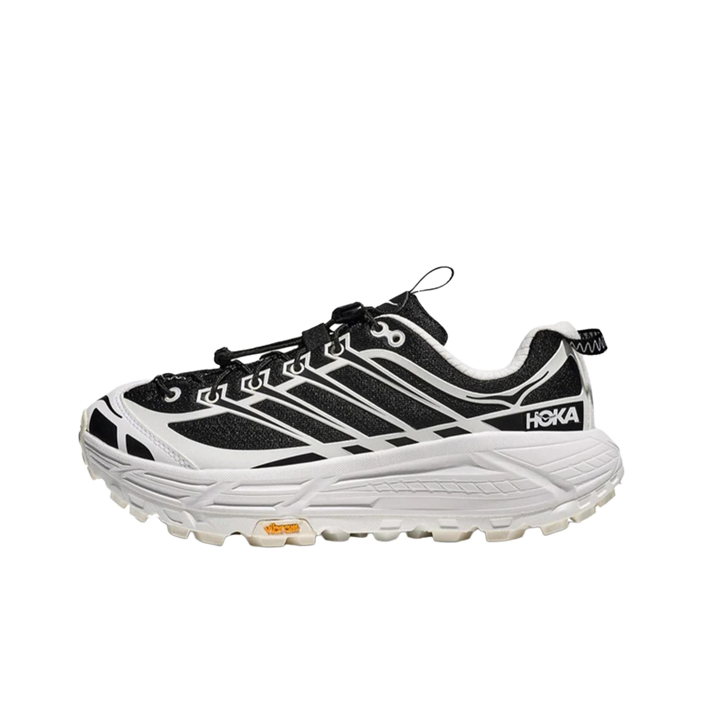 HOKA Mafate Three2 Frost Black Unisex Sneakers 1141572-FLCK cm