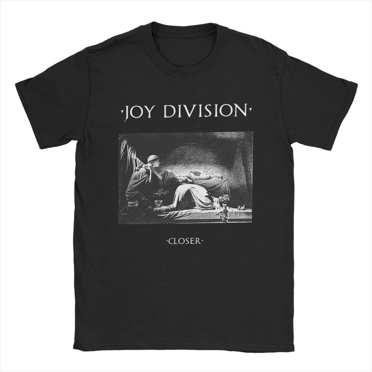 Joy Division Men's T Shirt Leisure Tees Short Sleeve O Neck T-Shirt Pure Cotton Gift Idea Clothing cm black