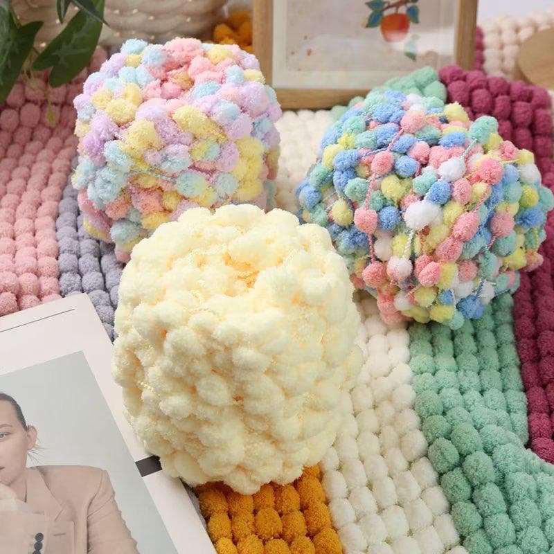 100g/roll DIY Handmade Knitted Thread Knitted Blanket Scarf Hat