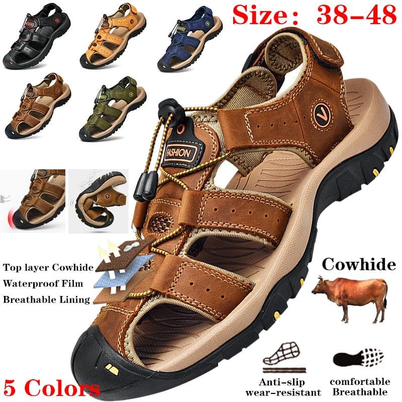 Men's Summer Beach Sandals Wading Shoes Men Sandals Sizes 38-48 cm