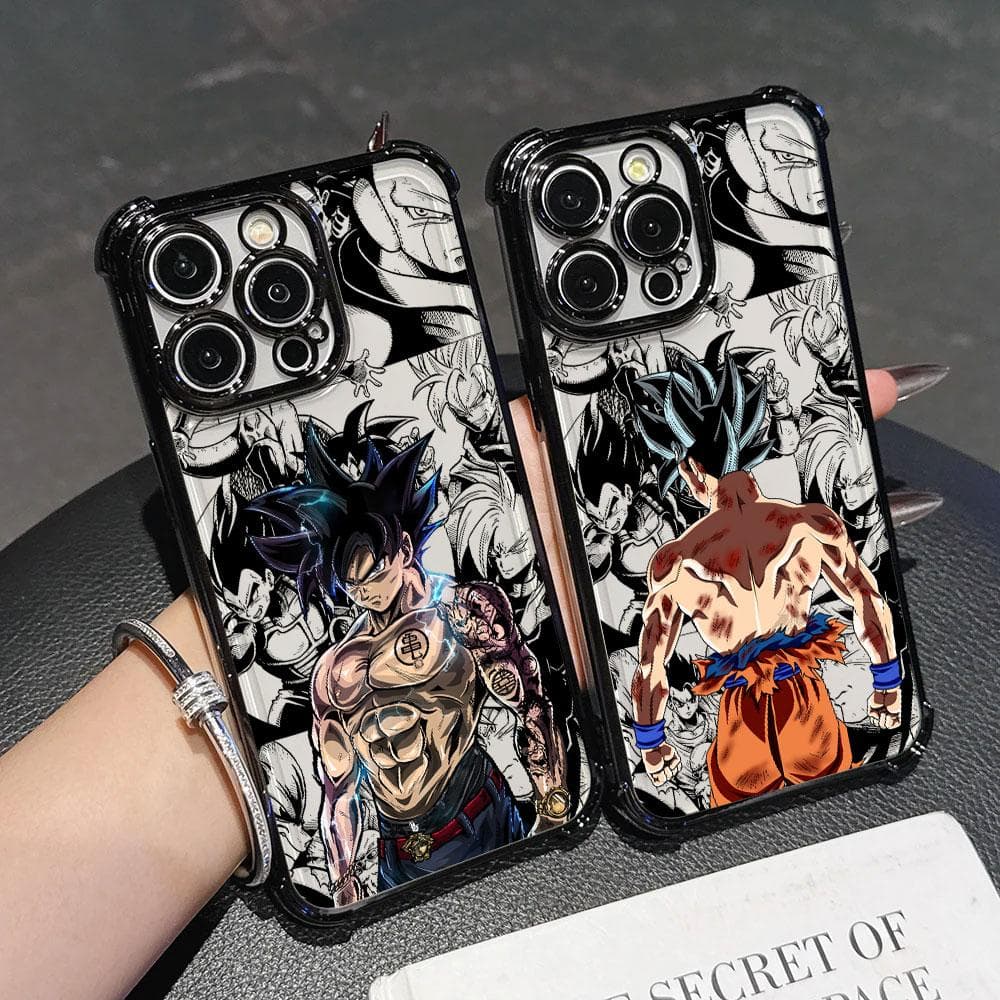 Goku Anime Dragons Balls Soft Funda For iPhone 17 Pro 16 15 14 13 12 11 Pro Max Case 17 Plus 17E 16E 17Air Silicone Phone Cover