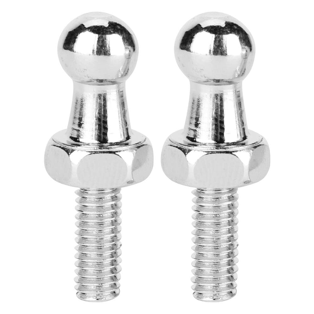 2Pcs CNC Aluminium Alloy Ball Stud Bolt for Gas Struts Ball Ended Bonnet