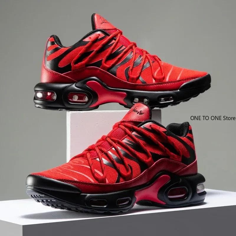 Running Shoes for Men Height Increase Shoes Casual Breathable Athletics Sneaker Sports Hiking Walking Tennis Red Crossing Shoes cm