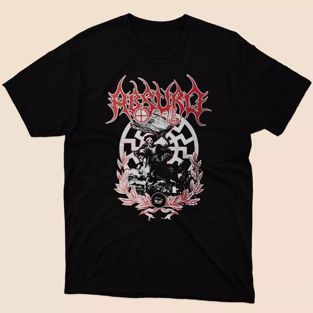 Limited Absurd Leben Ist Krieg Music T-shirt Black Size S to 5XL Unisex T-Shirt cm