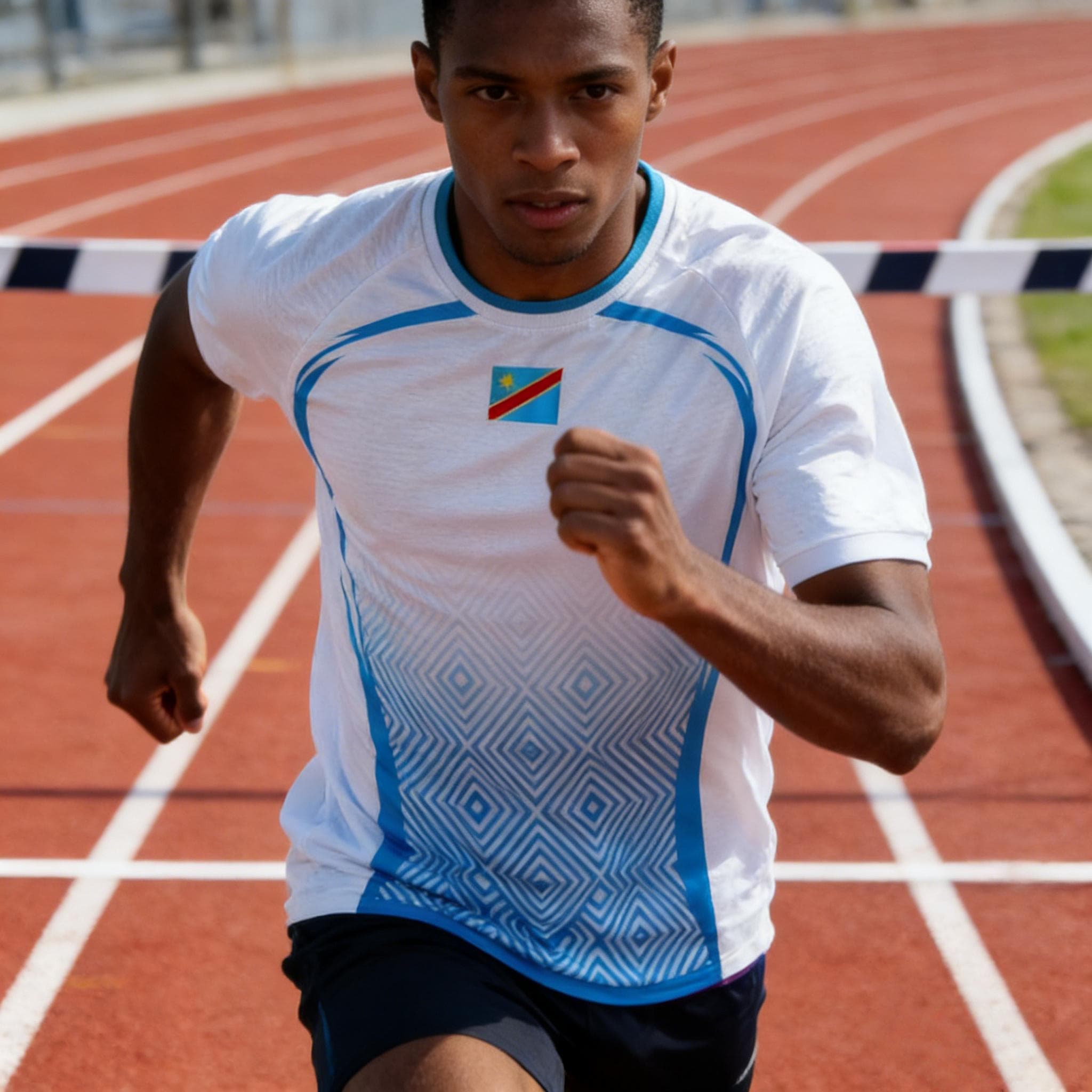 2026 New Season Congo Blue Football Suit DR Congo National Jersey T Shirt Men Summer Tees Quick Dryingbreathable Sweat Absorbing cm