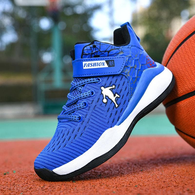 Children's Basketball Shoes New Style Boys Girls' Sports Trainers Student Fashion Mesh Breathable Running Sneakers Kids Footwear cm