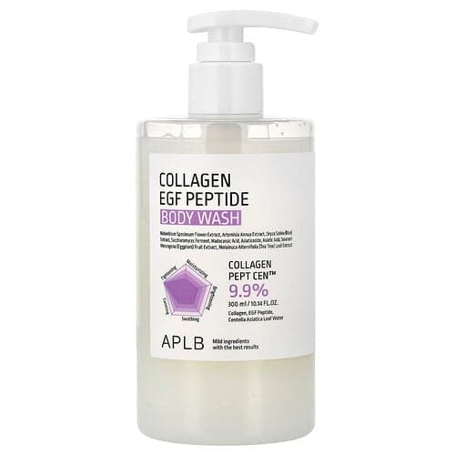 APLB, Collagen EGF Peptide Body Wash, 10.14 fl oz (300 ml)