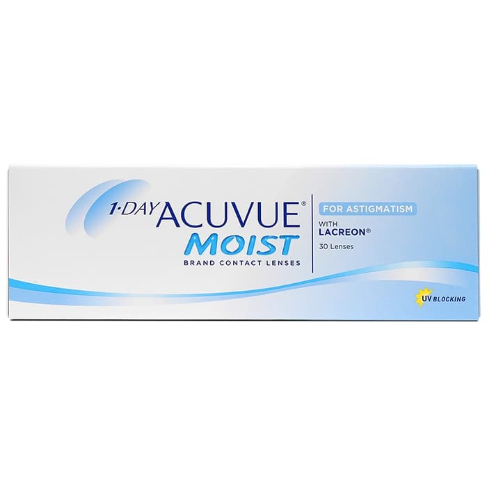 1 Day Acuvue Moist For Astigmatism (30 contact lenses)